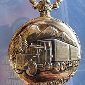 MILAN MEN'S GOLD POCKET WATCH ONLY.